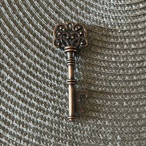 Party Favors - 15 Vintage Style Bronze Key Bottle Openers
